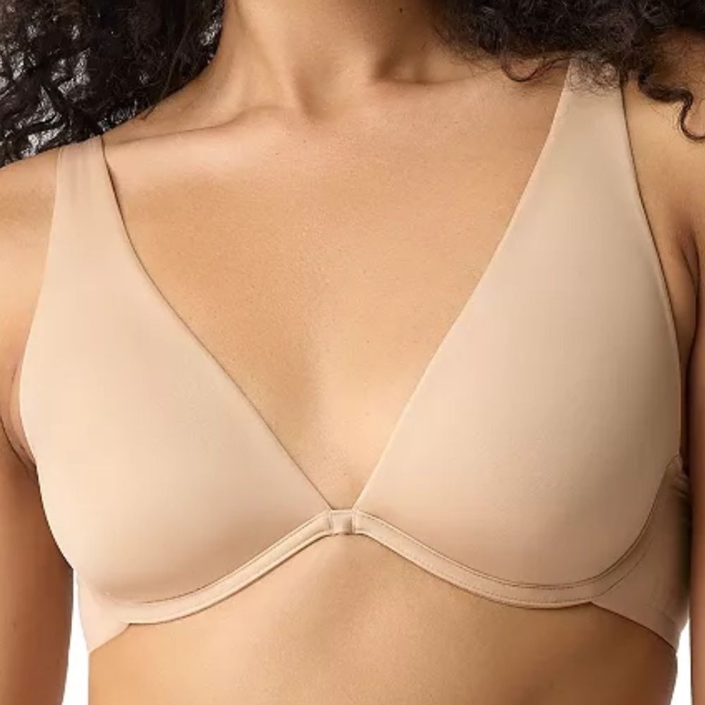Gap Women's Everyday Essentials Full-Coverage Unlined Bra Tan